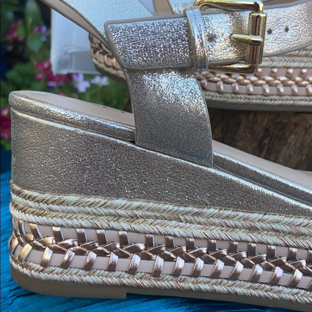 Aldo Pale Rose Gold Sandals Sz 7.5 (8) - Picture 16 of 16